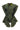 KHAKI OVERDYE DENIM STRUCTURED SHOULDER CINCHED TOP marques almeida