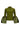 KHAKI TURTLENECK PUFF SLEEVE TOP MARQUES ALMEIDA