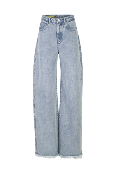 LIGHT BLUE DENIM BOYFRIEND TROUSERS MARQUES ALMEIDA