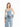 LIGHT BLUE DENIM CORSET WITH PEPLUM marques almeida