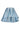 LIGHT BLUE MIKADO STRAPLESS PLEATED PUFF TOP marques almeida