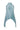 LIGHT BLUE PLEATED MIKADO HALTERNECK TOP marques almeida