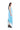 LIGHT BLUE PLEATED MIKADO HALTERNECK TOP marques almeida