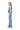 LIGHT BLUE SEQUIN EMBROIDERED BOYFRIEND TROUSERS marques almeida