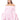 LIGHT PINK OFF SHOULDER PUFF SLEEVE TOP marques almeida