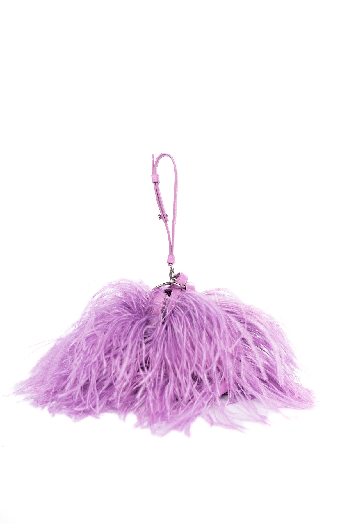 LILAC FEATHER BAG