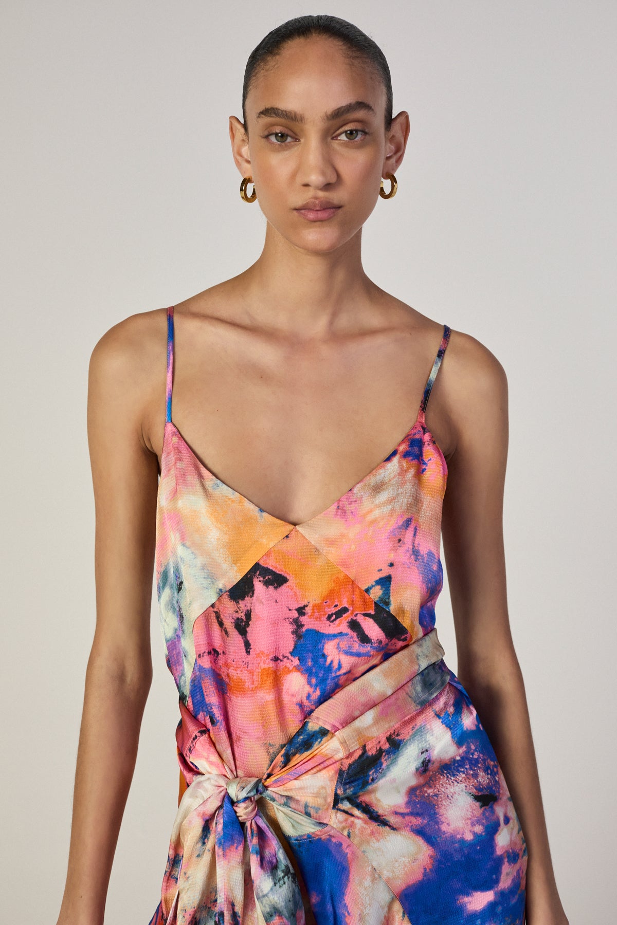 MULTICOLOUR SLIP DRESS marques almeida everlane