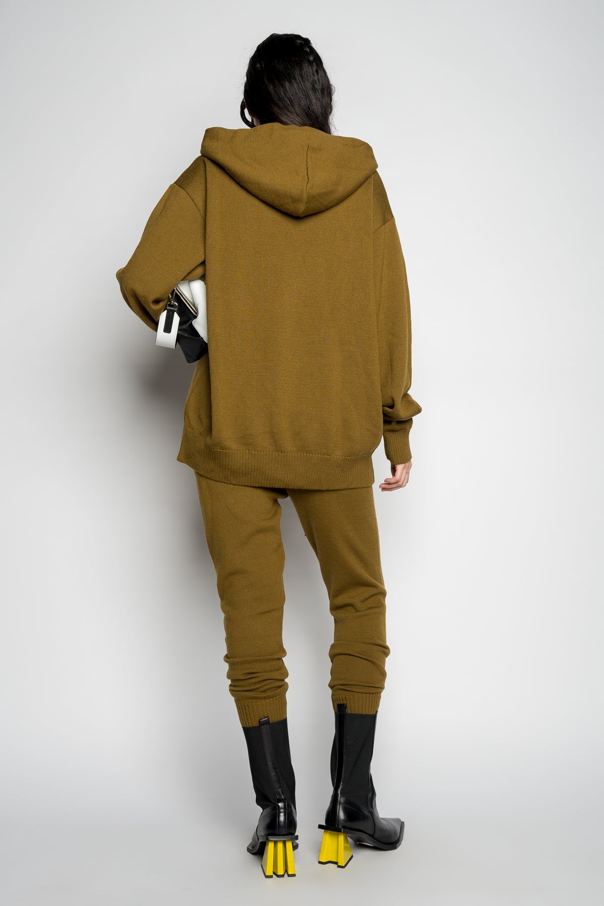 MUSTARD TRACKSUIT TROUSERS marques almeida