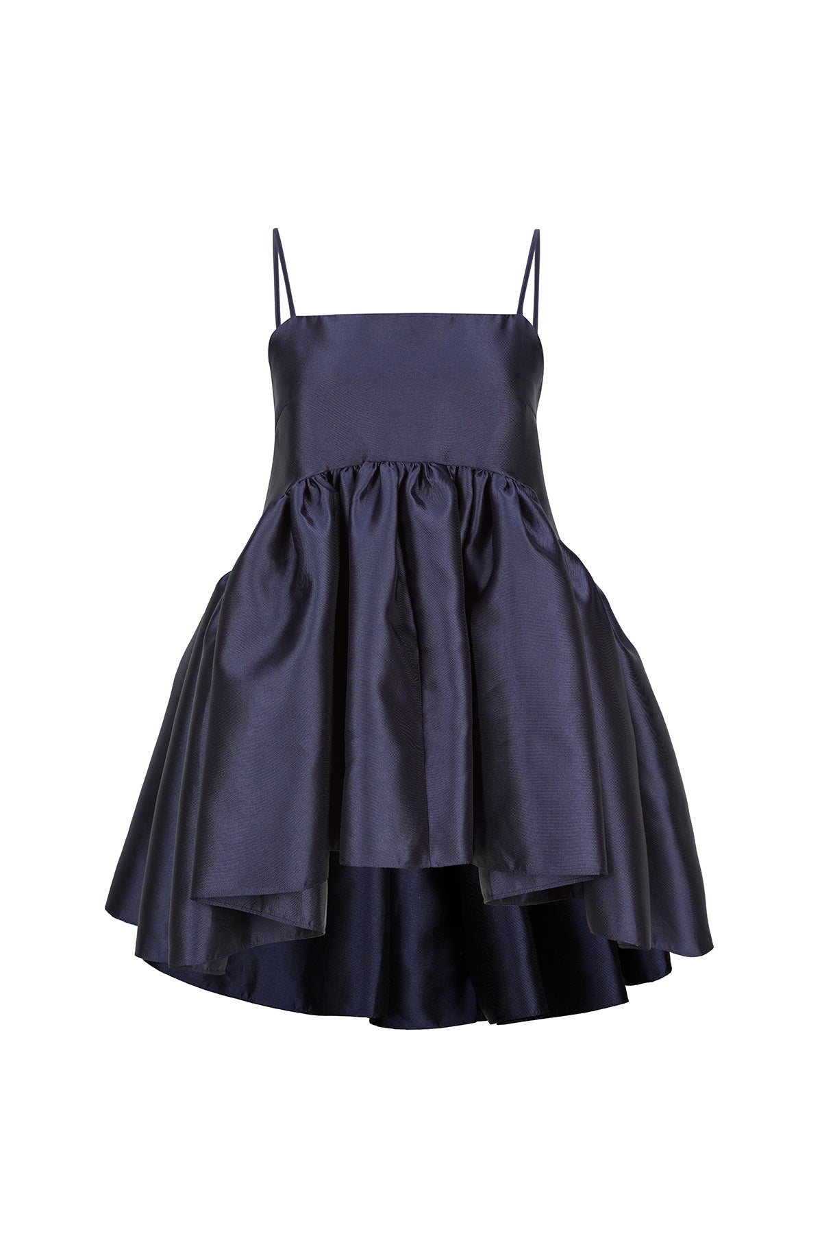 NAVY STRAPPY PUFF TOP marques almeida