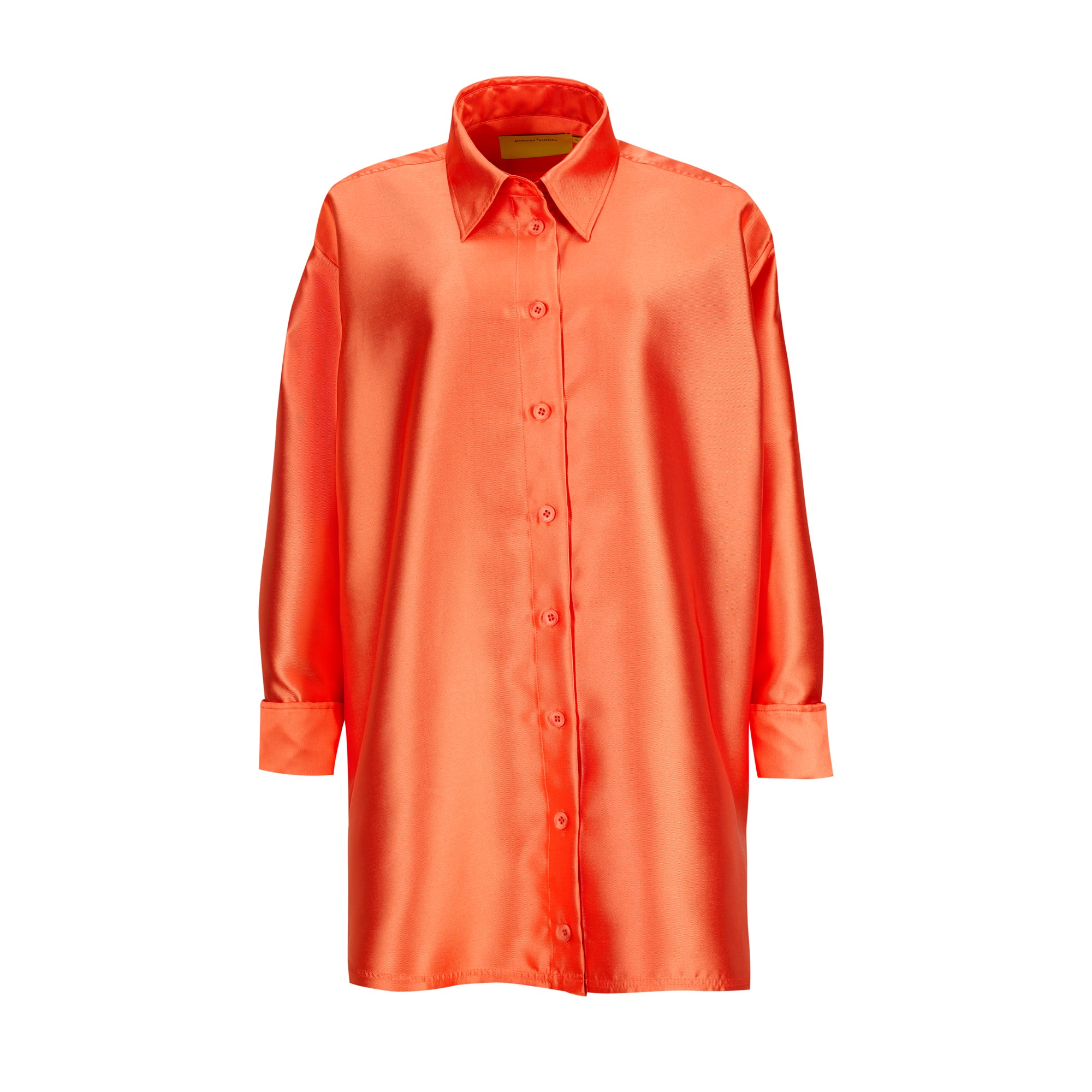 ORANGE OVERSIZED SHIRT marques almeida