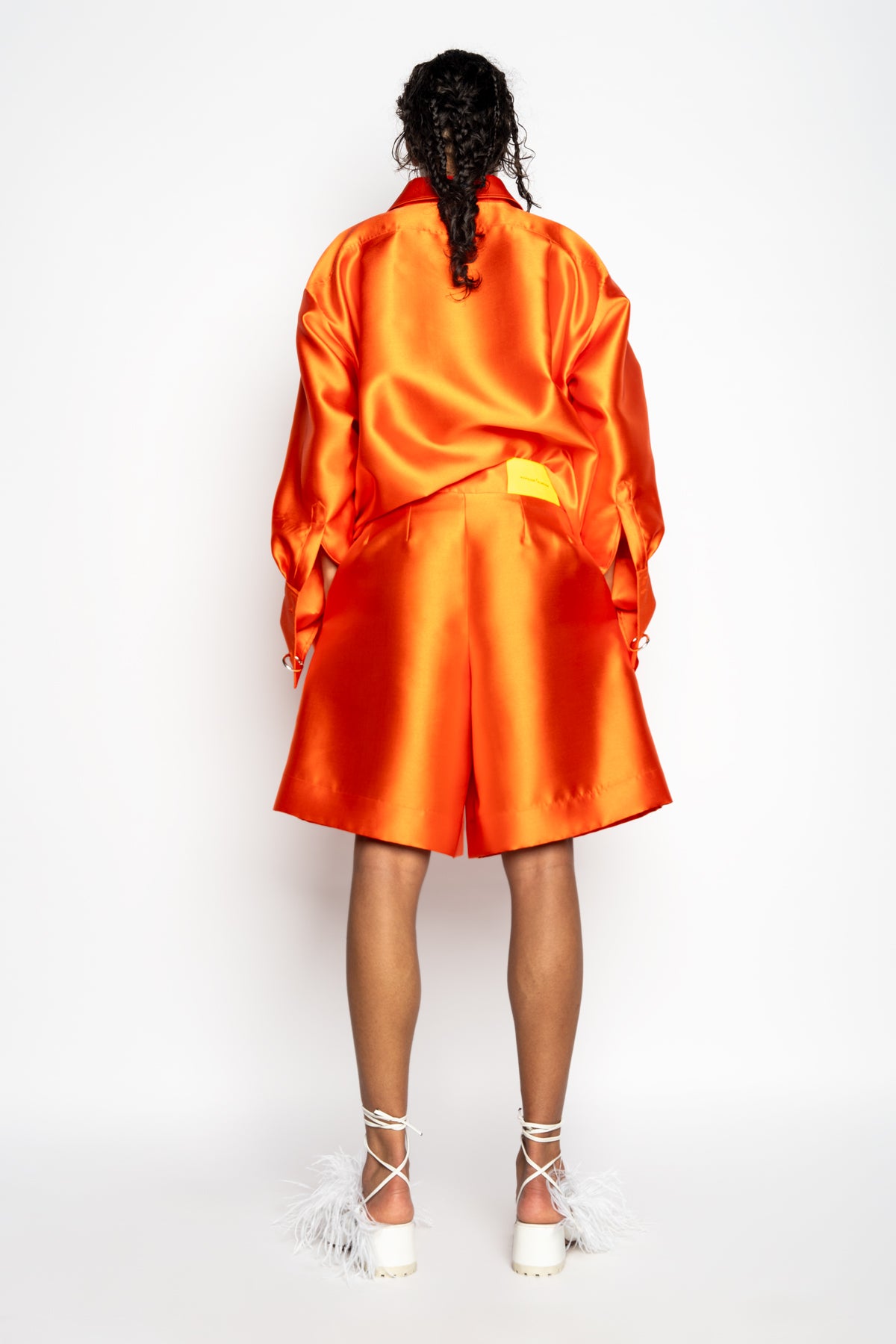 ORANGE OVERSIZED SHIRT marques almeida