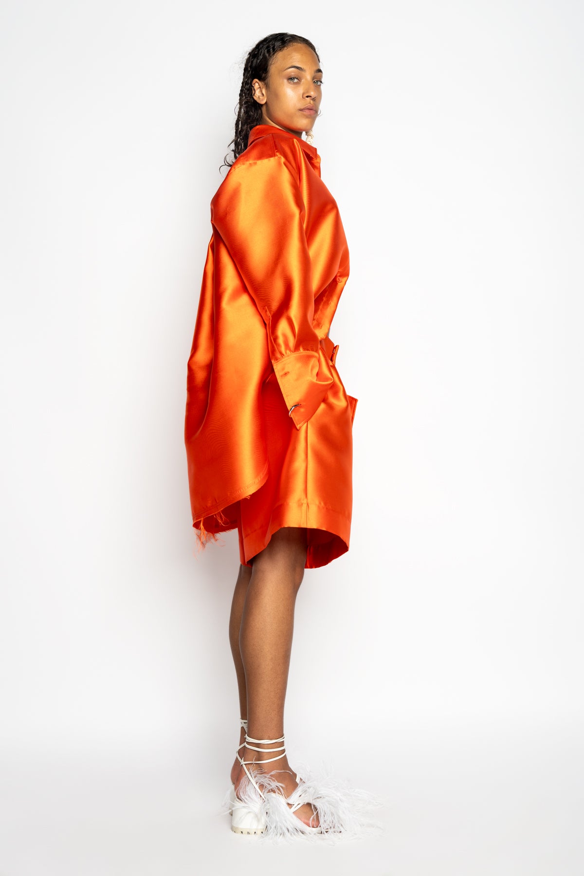 ORANGE OVERSIZED SHIRT marques almeida