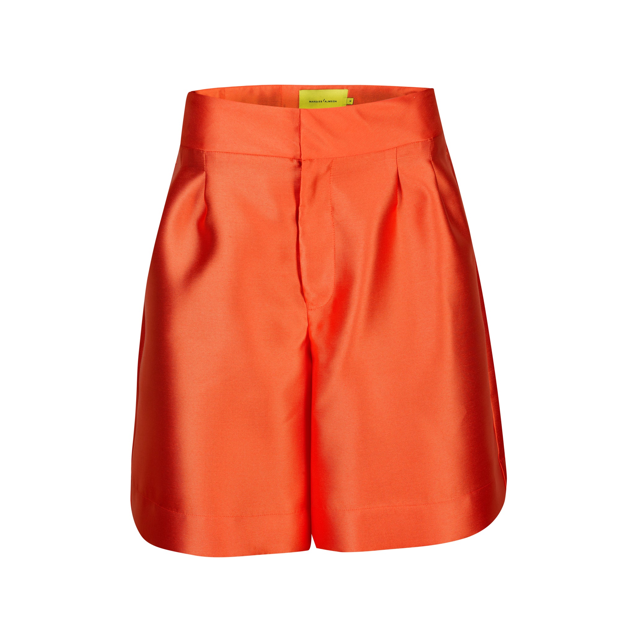 ORANGE SKATER SHORTS marques almeida