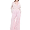 PINK CLASSIC PATCHWORK PLEATED PANTS marques almeida