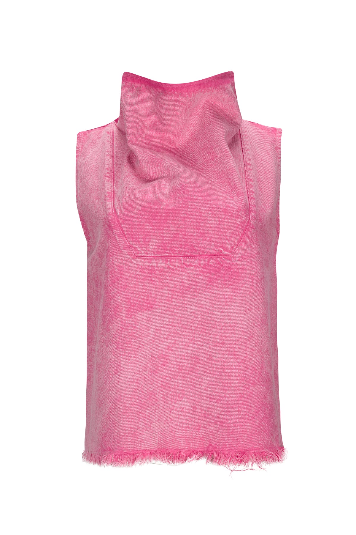 PINK COWL NECK TOP marques almeida