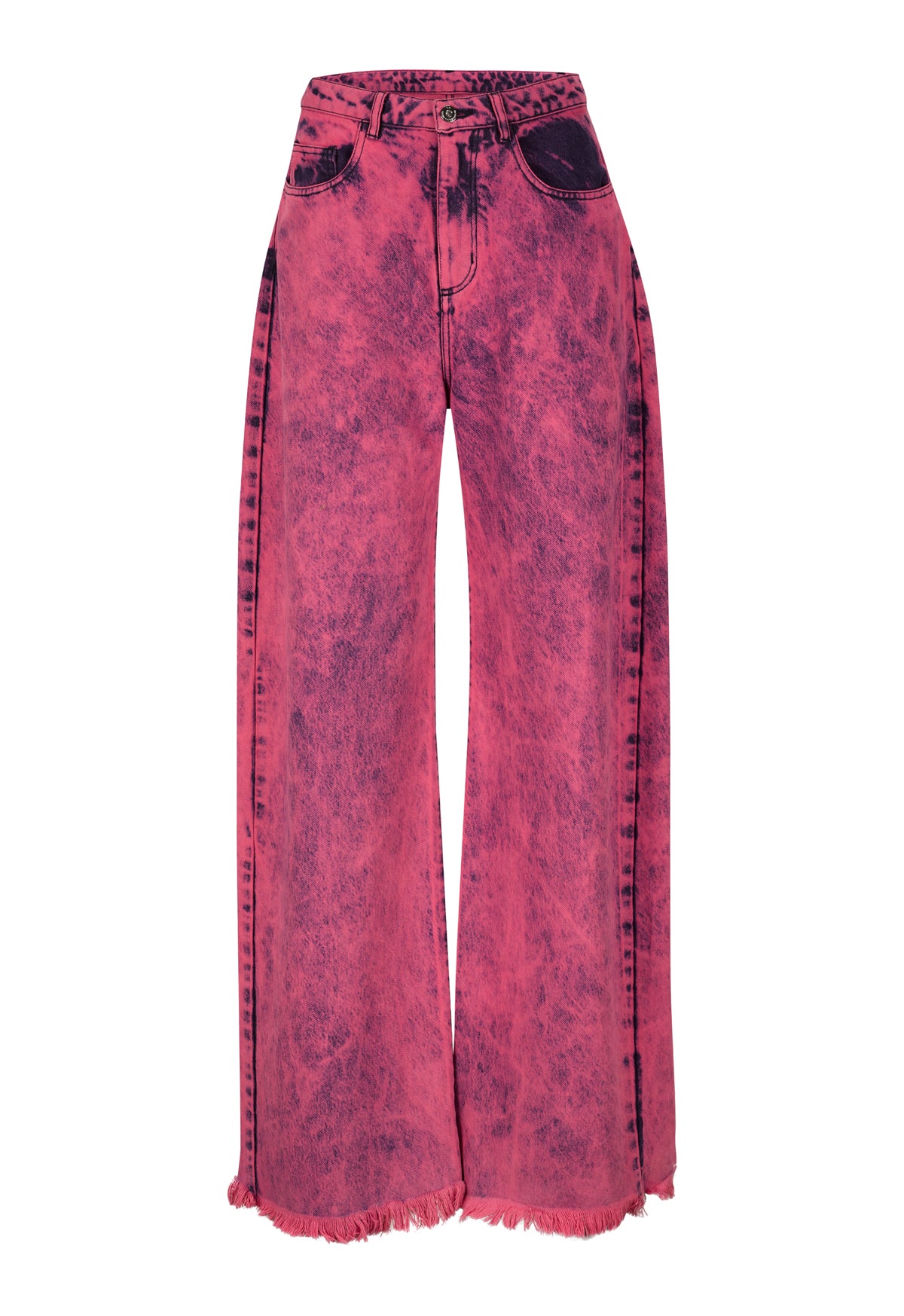 PINK DENIM BOYFRIEND TROUSERS marques almeida