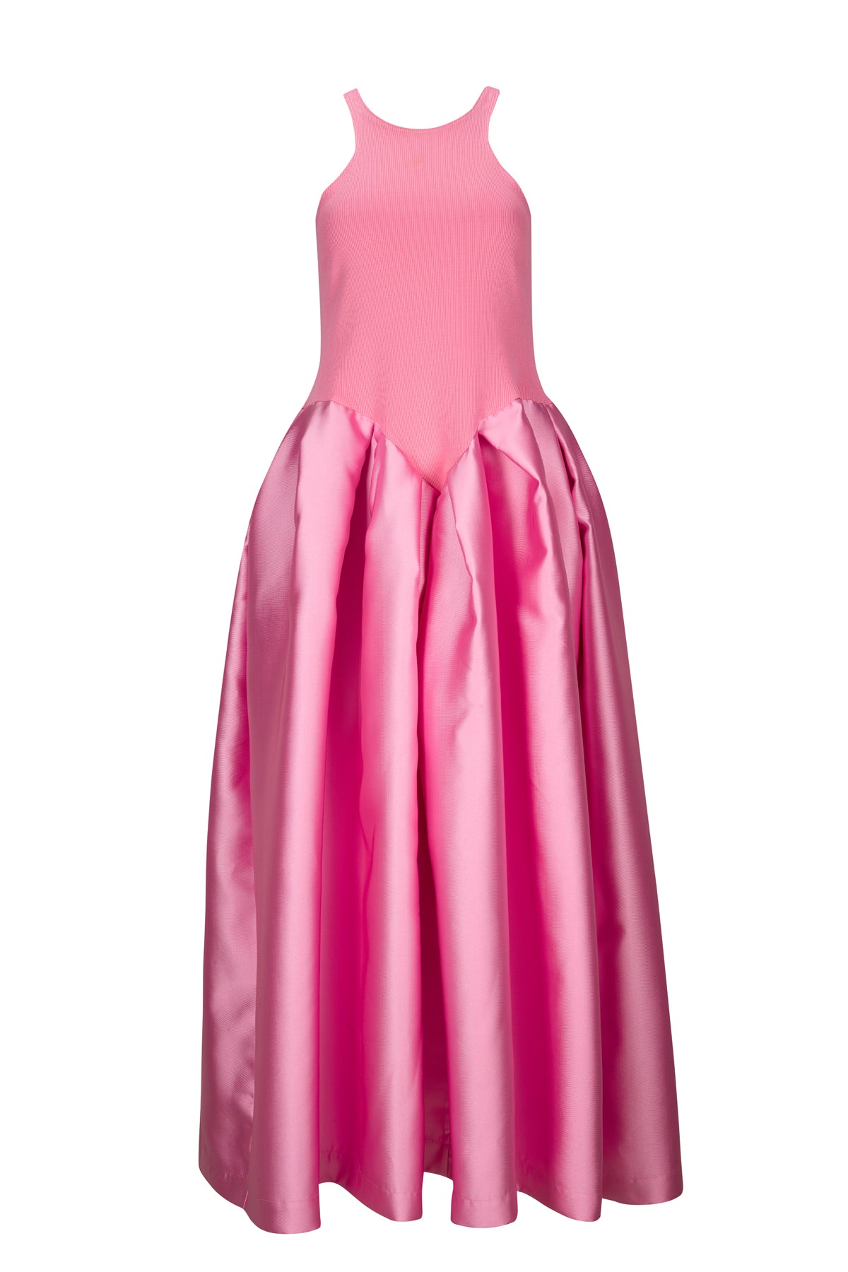 PINK FULL SKIRT TANK TOP DRESS marques almeida