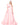 PINK  LONG TRAIN BOW DRESS marques almeida