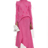 PINK MERINO FITTED FEATHER TURTLENECK marques almeida