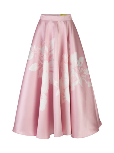 PINK PRINTED MIDI SKIRT MARQUES ALMEIDA