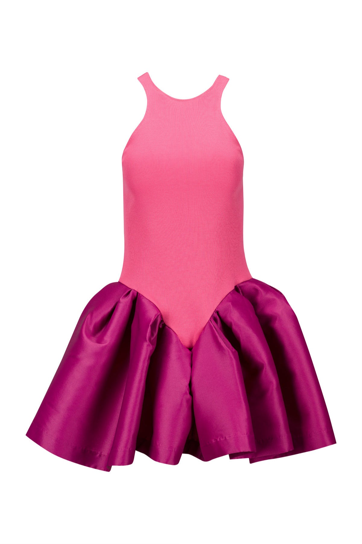 PINK TANK TOP WITH PEPLUM marques almeida