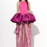 PINK TANK TOP WITH PEPLUM marques almeida