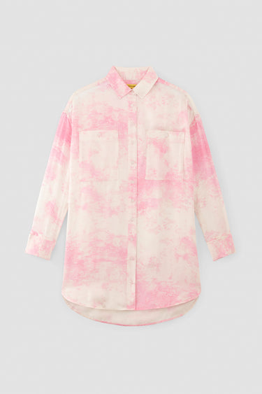the everlane x marques' almeida satin tie-dye dress The Everlane x Marques' Almeida Satin Tie-Dye Dress