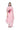 PINK WATERCOLOUR FLOWER SCARF DRAPE MIDI DRESS MARQUES ALMEIDA