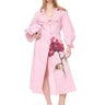 PINK WATERCOLOUR SHIRT DRESS marques almeida