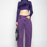 PURPLE BOYFRIEND TROUSERS marques almeida