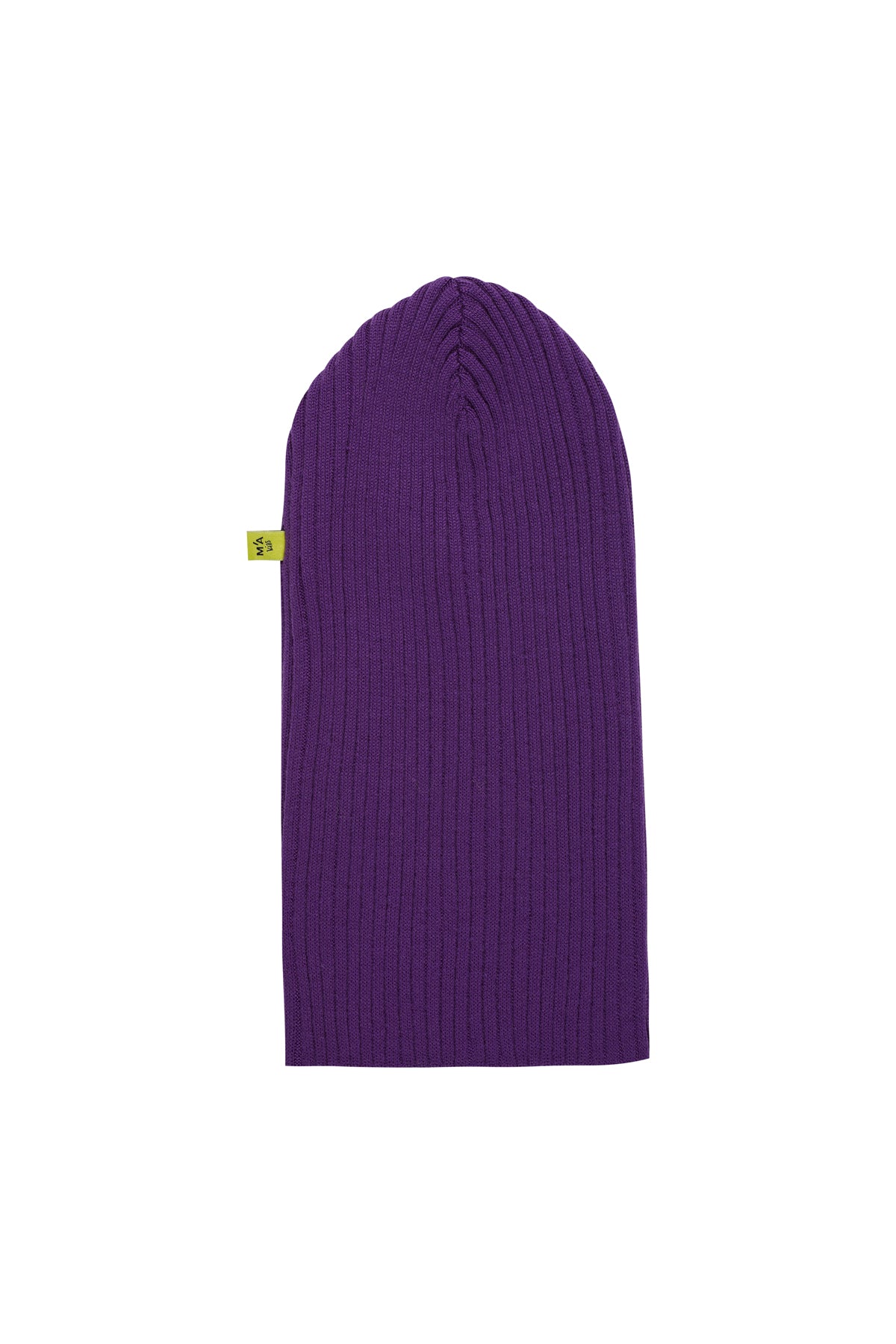 PURPLE MERINO KNIT BEANIE ma kids\