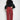 RED DENIM BOYFRIEND TROUSERS marques almeida