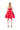 RED MINI DRESS WITH TANK TOP SCOOPED marques almeida