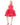 RED MINI DRESS WITH TANK TOP SCOOPED marques almeida
