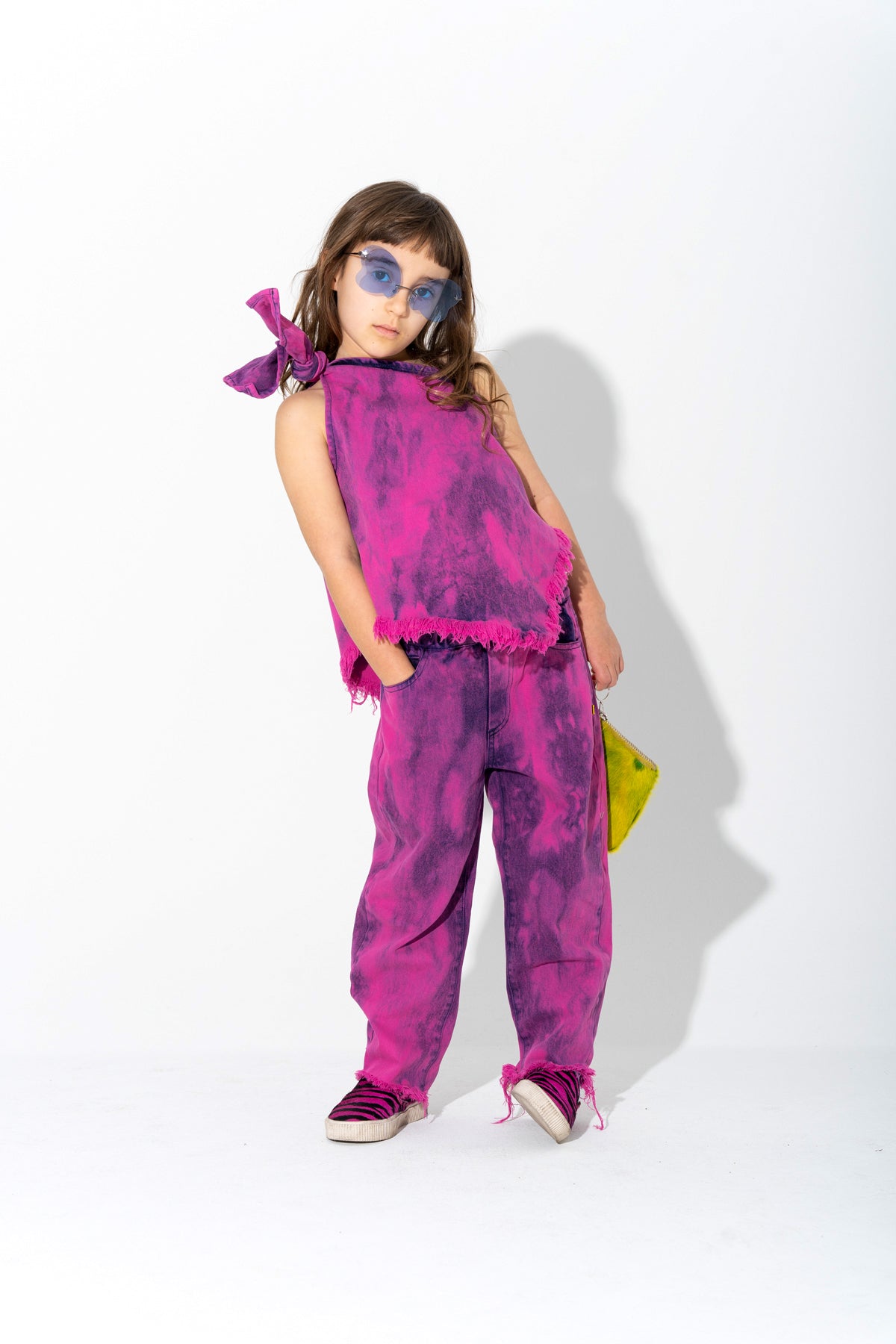 SHOULDER KNOT TOP marques almeida ma kids