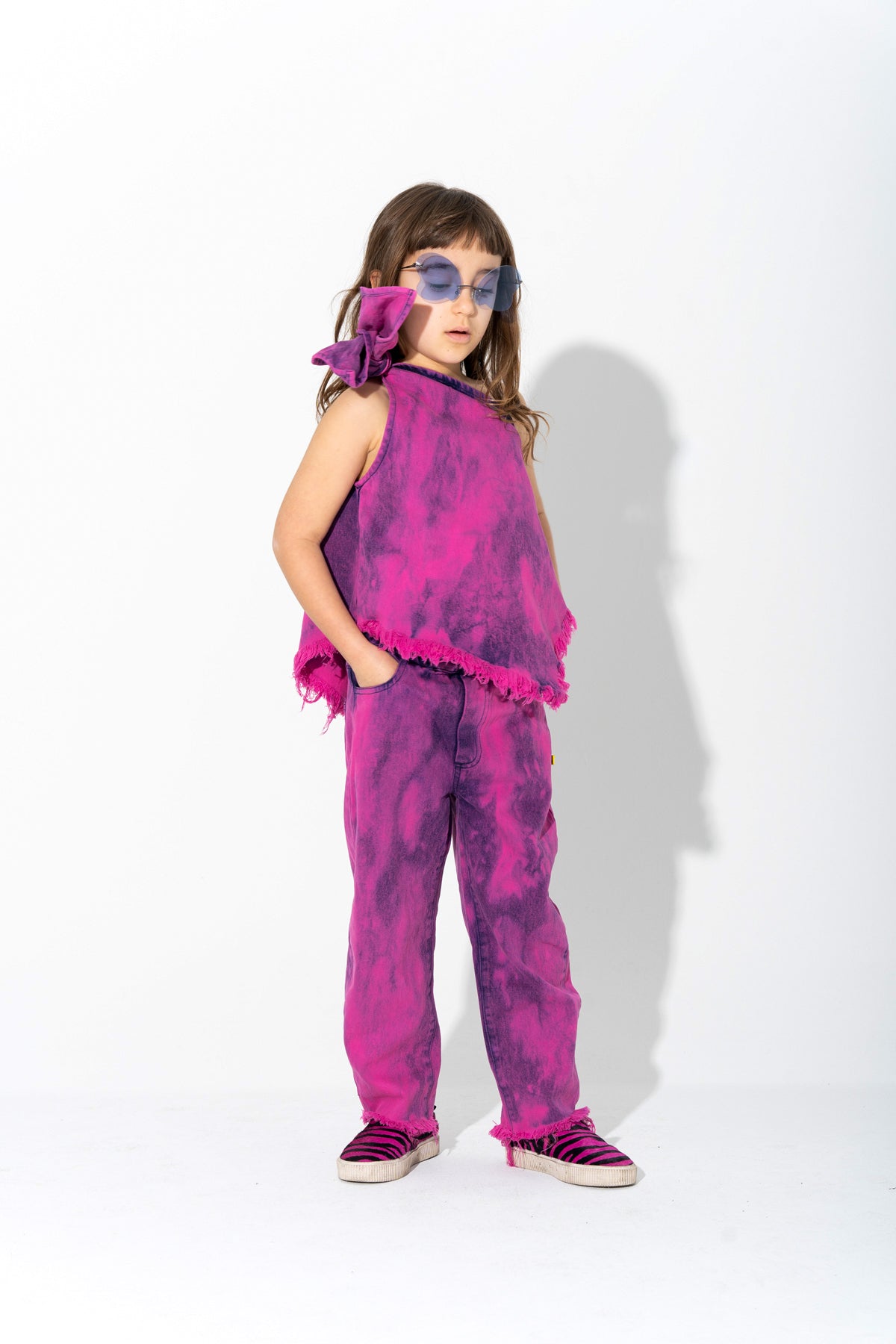 SHOULDER KNOT TOP marques almeida ma kids