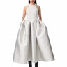 SILVER DRESS WITH TANK TOP SCOOPED marques almeida