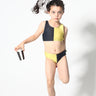 BLACK AND YELLOW SWIMWEAR BIKINI SET ma kids