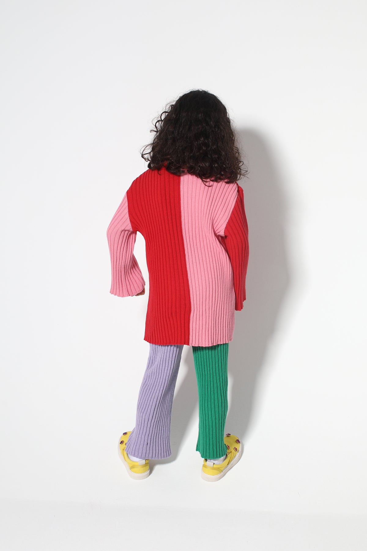 DUO COLOUR CREW NECK JUMPER ma kids