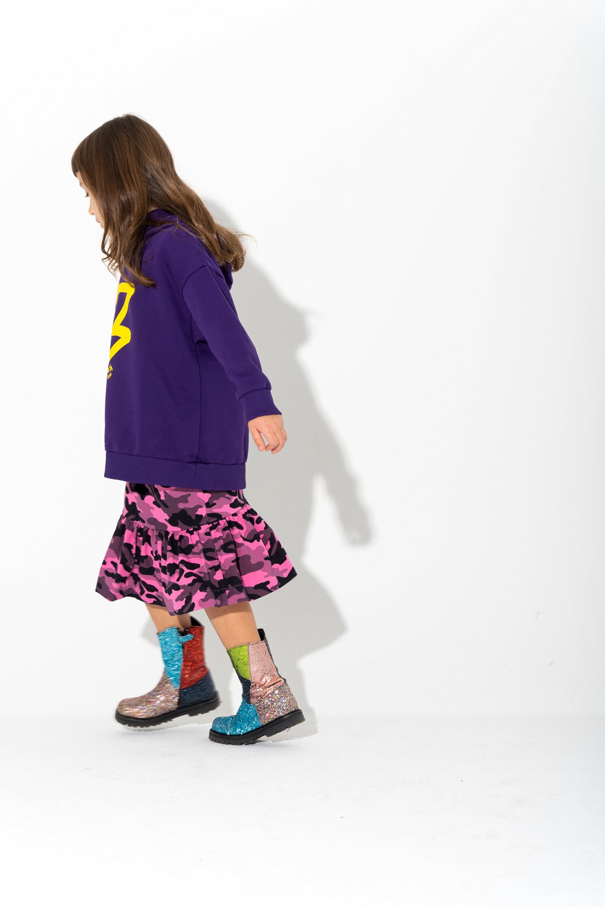 THUNDER PRINT HOODIE ma kids