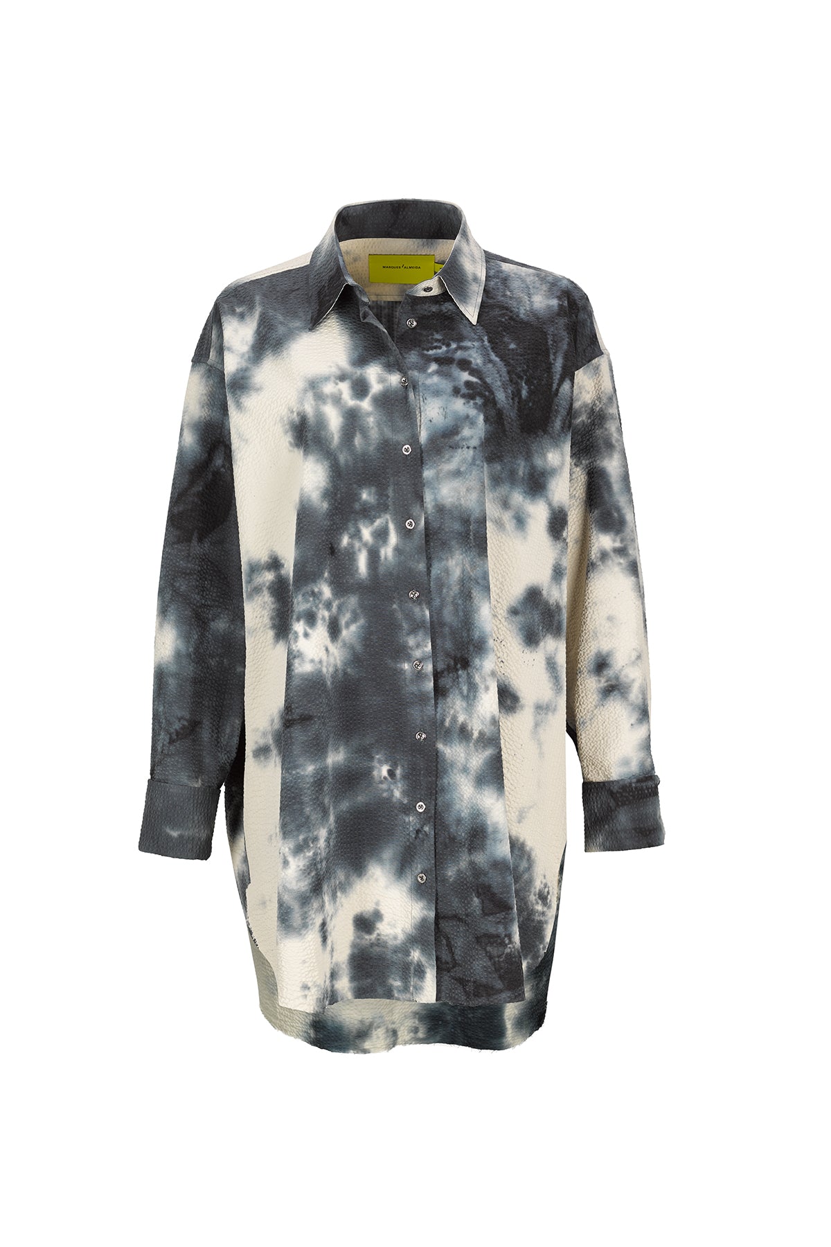 TIE DYE BLACK XXL SHIRT MARQUES ALMEIDA