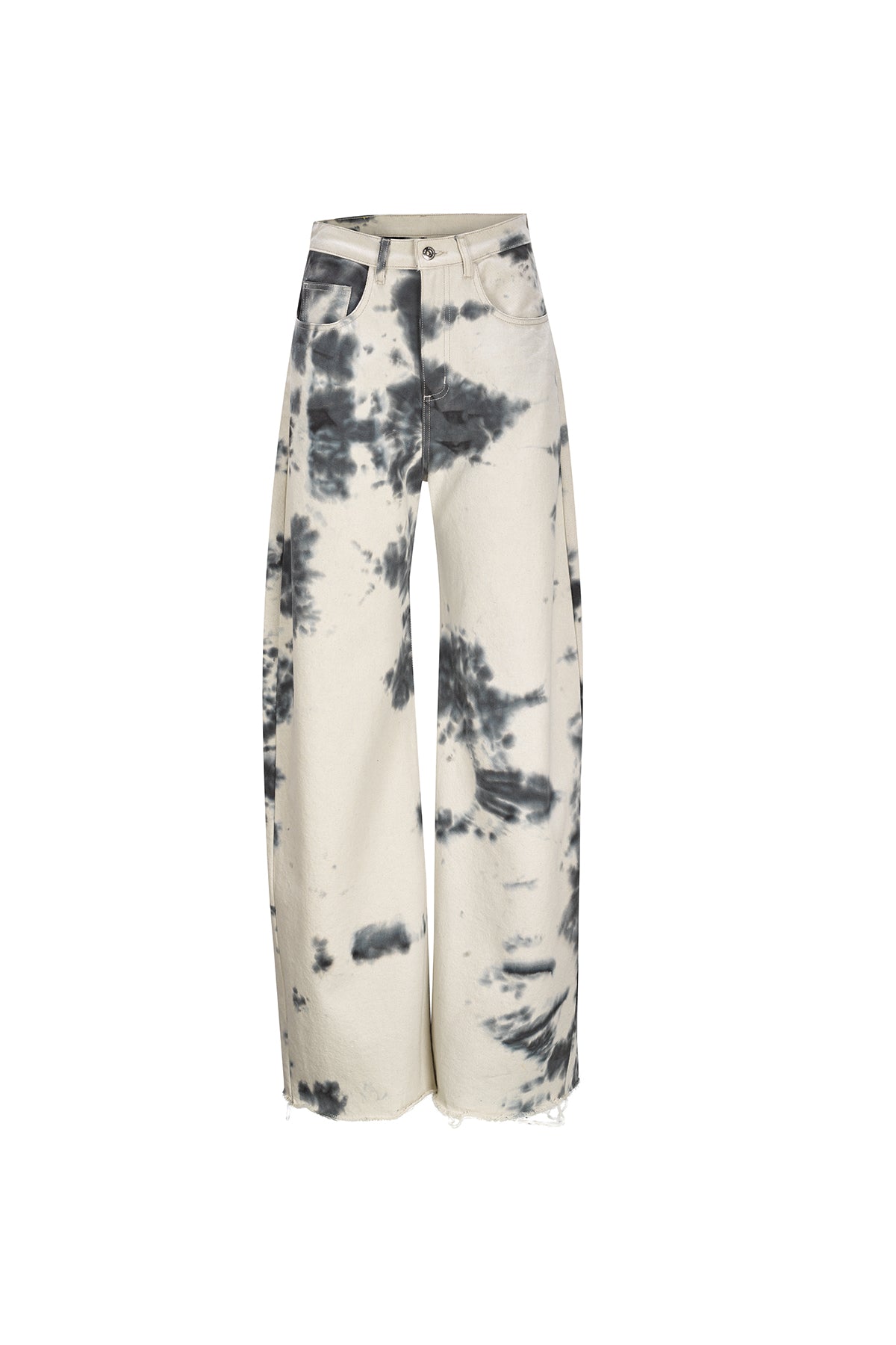 TIE DYE BLACK BOYFRIEND JEANS marques almeida