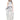 WHITE ACID WASH DENIM BOW BOYFRIEND TROUSERS marques almeida