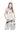 WHITE ACID WASH DENIM IRREGULAR SEAMS TOP marques almeida