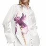 WHITE WATERCOLOUR PRINTED SHIRT marques almeida