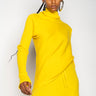 YELLOW DRAPED JUMPER marques almeida