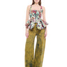 YELLOW OVERDYE DENIM BOYFRIEND TROUSERS marques almeida