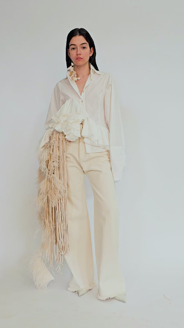 OFF-WHITE BOYFRIENDS TROUSERS marques almeida