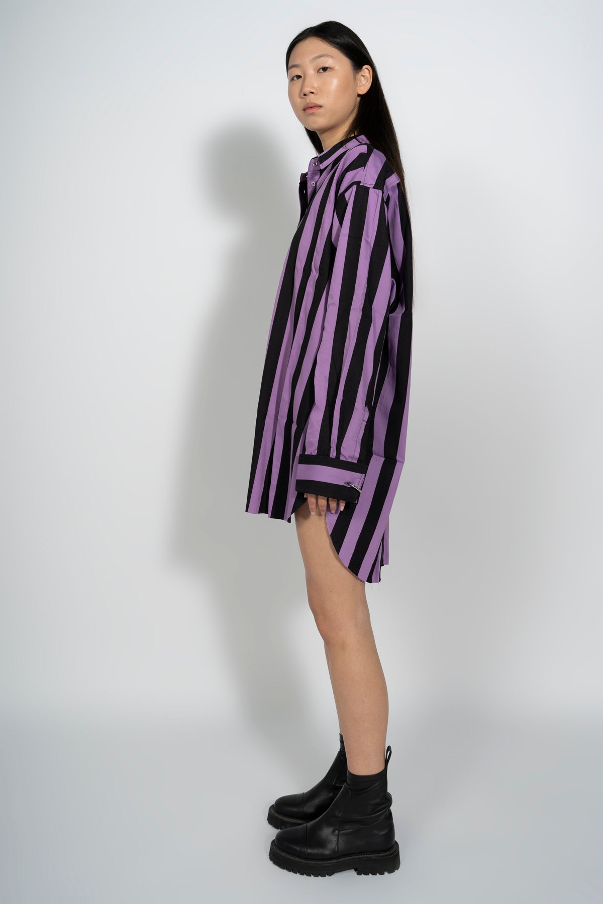 STRIPED XXL SHIRT MARQUES ALMEIDA