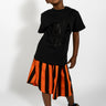M'A KIDS EMBROIDERED T-SHIRT IN BLAC